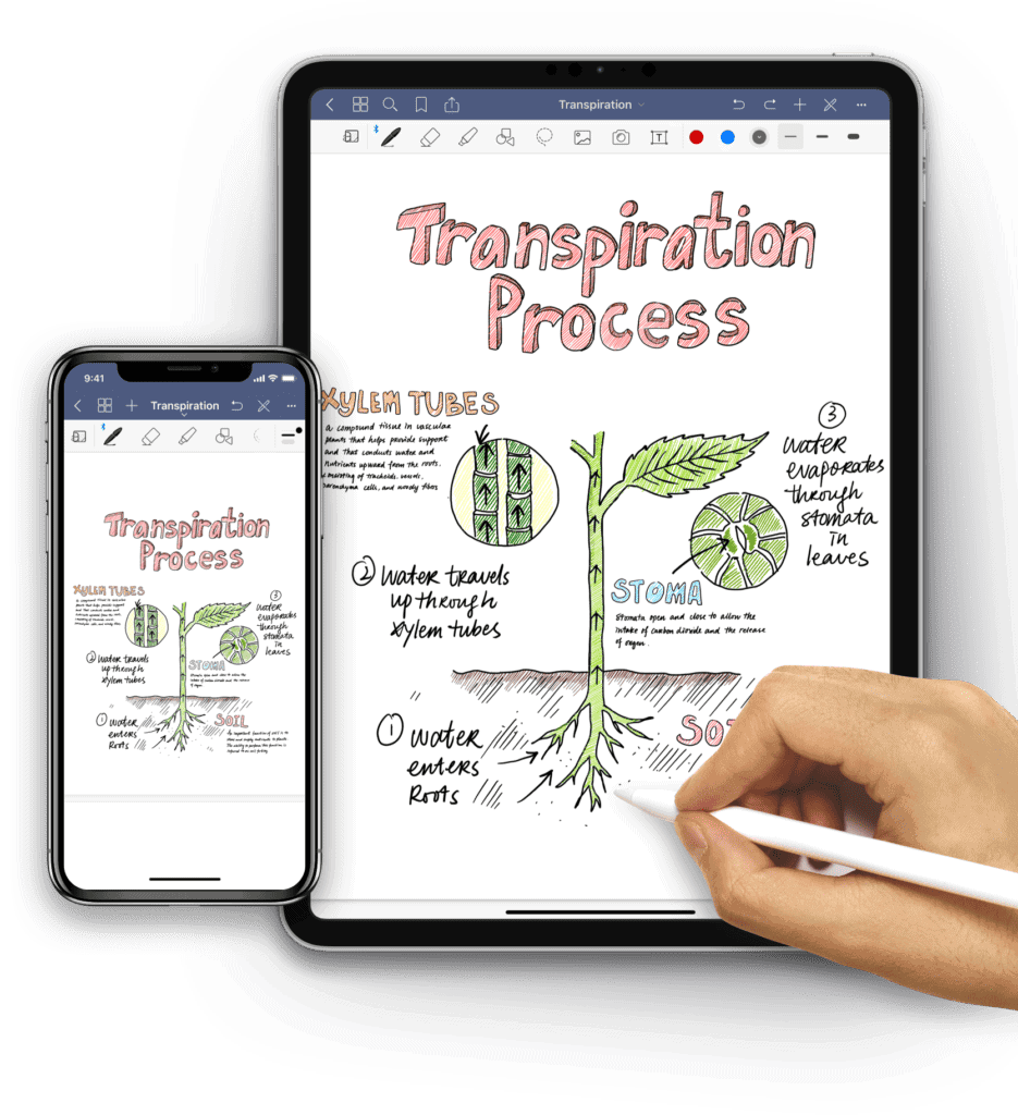 Digital Planning on iPad