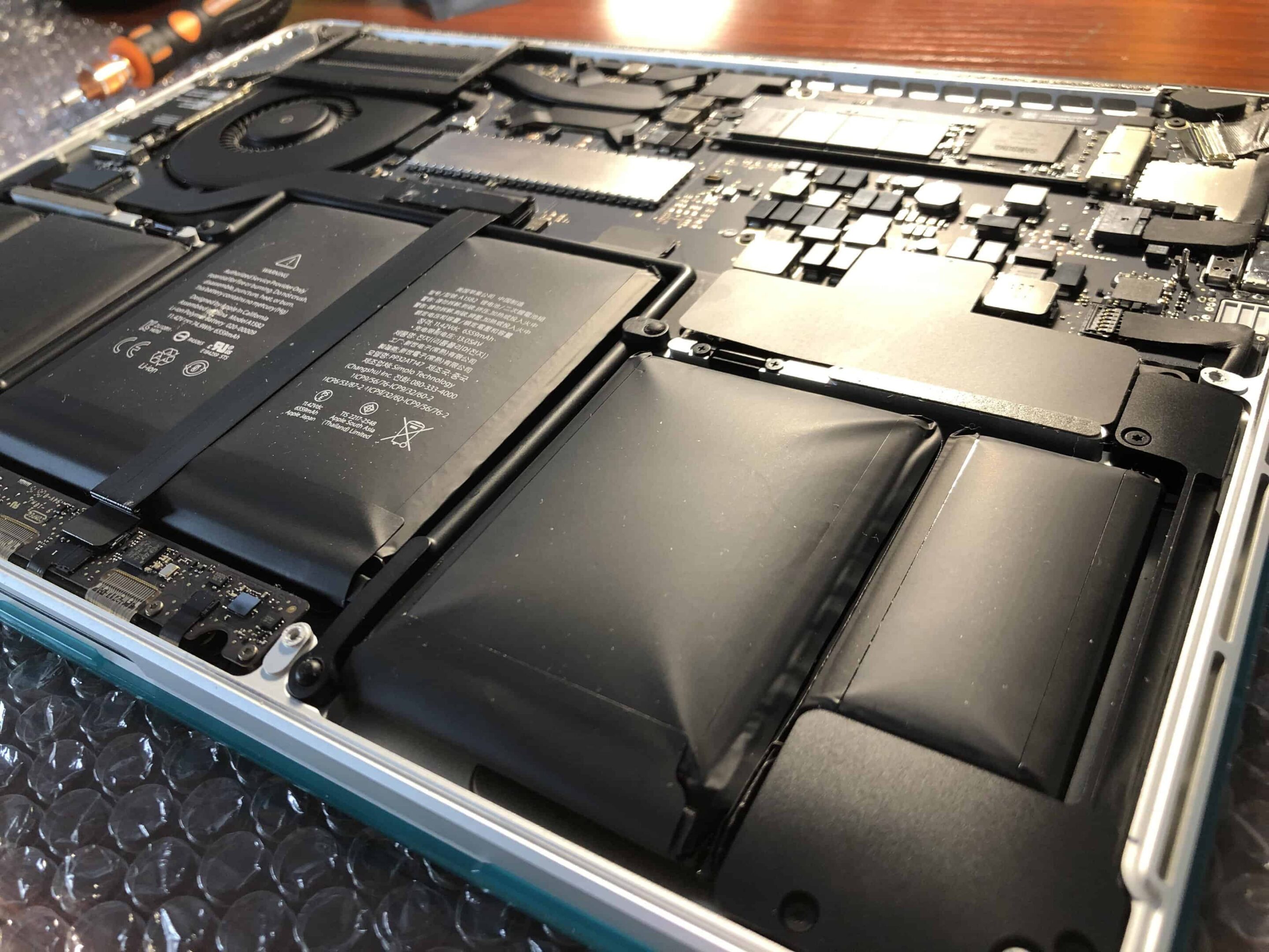 Swollen Laptop Battery