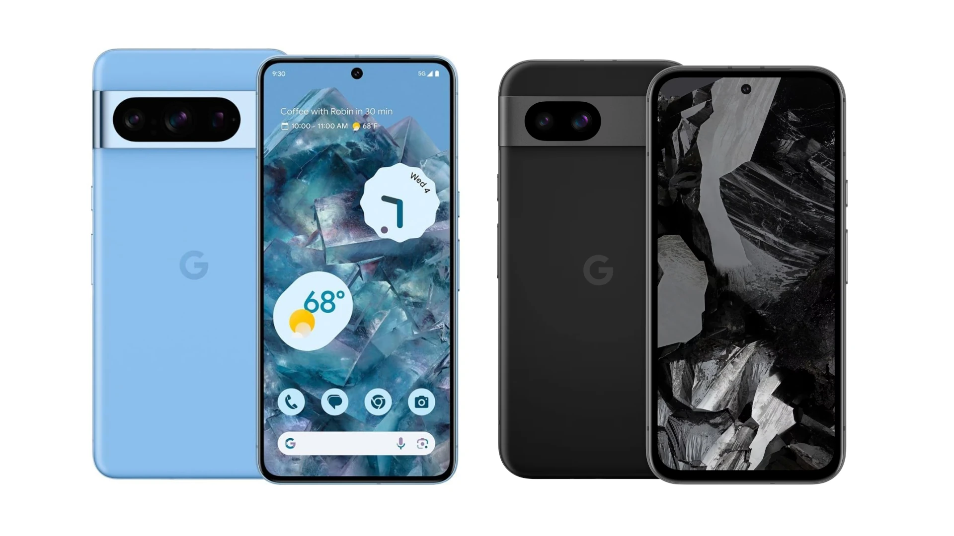 Pixel 8 vs 8a